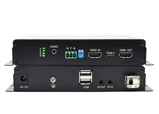 Extensor óptico HDMI 4K através de fibra 60Hz HDMI 2.0b & 10KM LC Interface