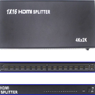 HDMI Video Splitter 1 em 16 Out ∙ AV Video Distribuidor para Displays 4K