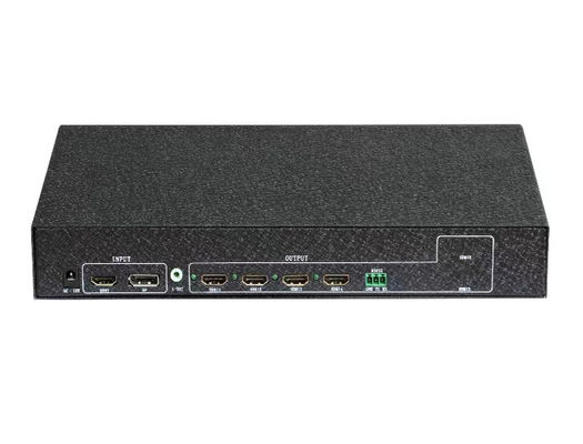 1 em 4 controlador de parede de vídeo. 1x4 controlador de parede de vídeo sem costura para telas HDMI.