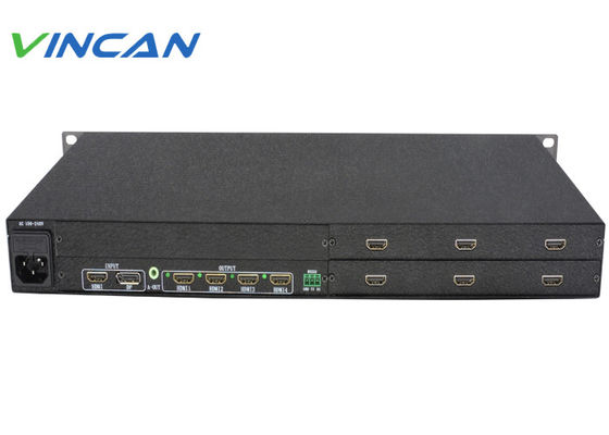 1x6 controlador de parede de vídeo HDMI Splitter