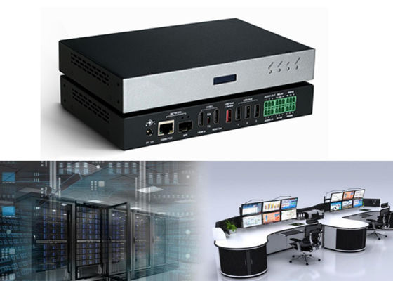 H.264 H.265 2K & 4K IP KVM HDBASET Encoder AV sobre o decodificador do codificador IP
