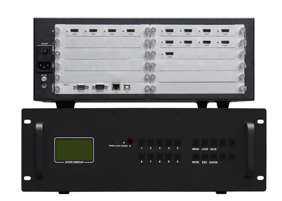 4 em 9 para fora da embalagem video de With 3.5U do controlador da parede de 3x3 2x2 HDMI
