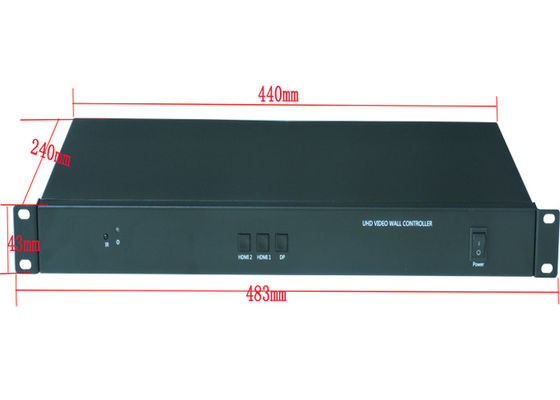 Relação video do controlador HD15 da parede do ângulo HDMI dos multi monitores multi