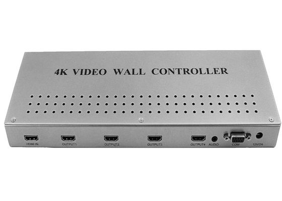 1 em 4 para fora da definição video 3840X2160 do processador da parede 4k de HDMI 1,4