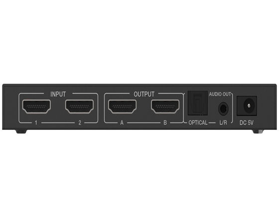 Tipo um agulheiro da matriz de 18Gbps 2x2 HDMI com extrator audio
