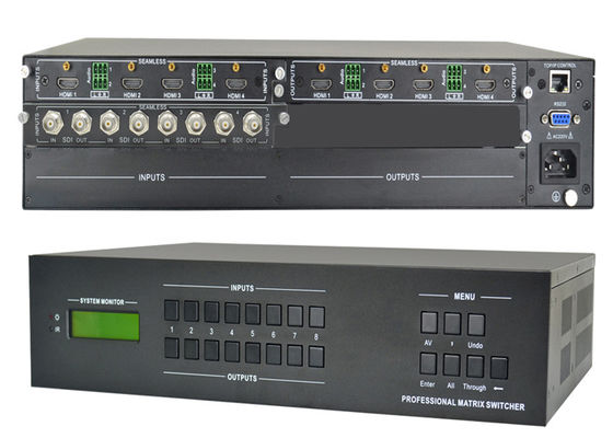 Matriz sem emenda do divisor de Hdmi do agulheiro da matriz de HDMI sobre o IP de TCP