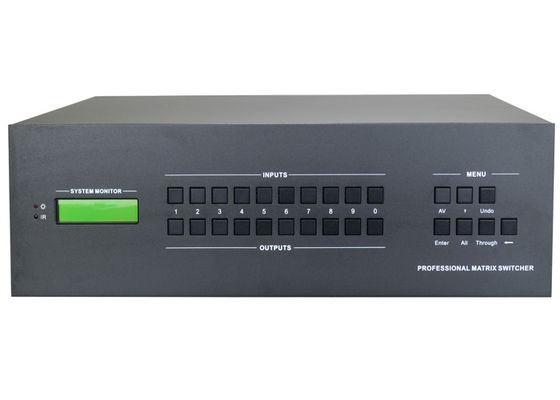 Agulheiro video modular sem emenda HDCP da matriz de 8x16 4k HDMI