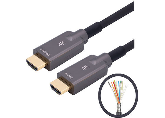 cabo de fibra ótica de 4K 60Hz HDMI