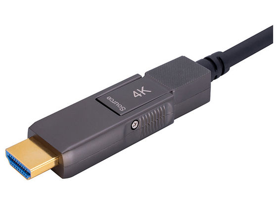Tipo de cabo de fibra ótica ativo blindado D de 200CU 4k HDMI para datilografar D