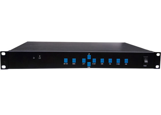 1 controlador de 9 telas video entrado 3X3 da parede do LCD da saída com IR RS232