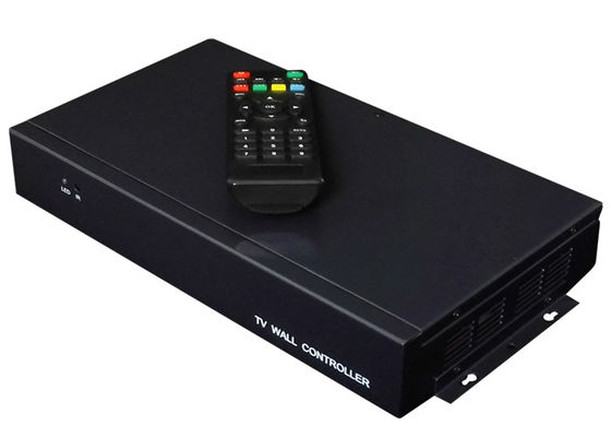 1 controlador de 9 telas video entrado 3X3 da parede do LCD da saída com IR RS232