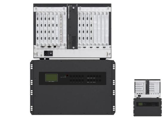 4K entrou a saída video modular do Ch HDMI do controlador 16 da parede do cartão 7U
