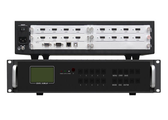 Controlador video modular 4 da parede em 12 para fora de 8 em 8 para fora do divisor de Hdmi