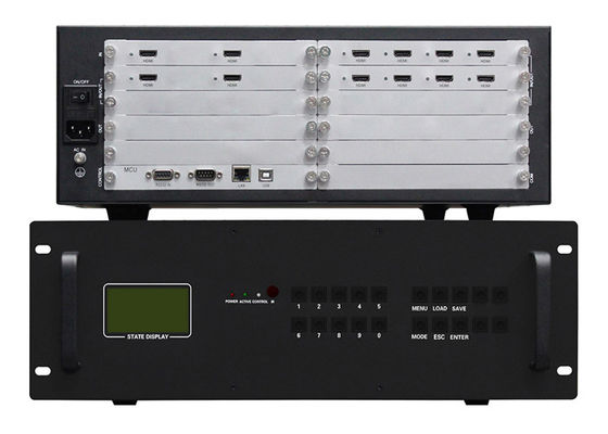 saídas de áudio análogas video modulares do controlador 4K da parede de 3840x2160 60Hz