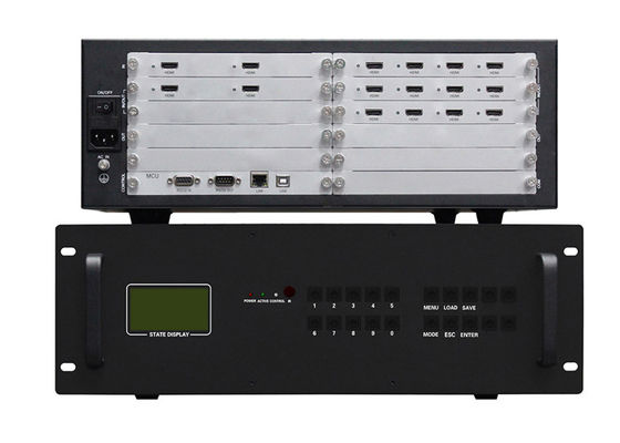 saídas de áudio análogas video modulares do controlador 4K da parede de 3840x2160 60Hz