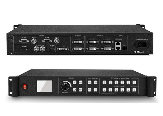 Monitoração video de 4 ethernet de With Local Preview do controlador da parede do diodo emissor de luz de Windows