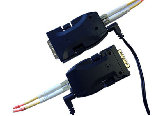 Mini largura de banda do prolongamento 1.65Gbps da fibra ótica de DVI cabo da fibra de mais de dois núcleos
