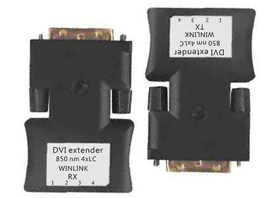 Multi núcleos Dvi do modo 4 sobre a fibra do LC do prolongamento da fibra para a transmissão