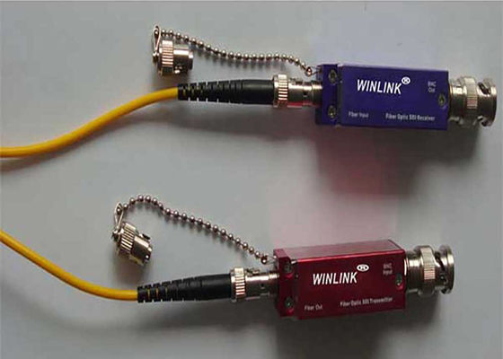 Prolongamento BNC da fibra 3G-SDI com mini fonte de alimentação de USB