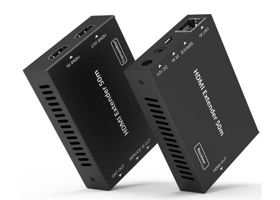 prolongamento video de 18Gbps HD 50 medidores de HDMI sobre CAT Metal Enclosure