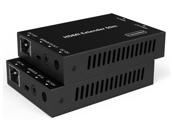 prolongamento video de 18Gbps HD 50 medidores de HDMI sobre CAT Metal Enclosure