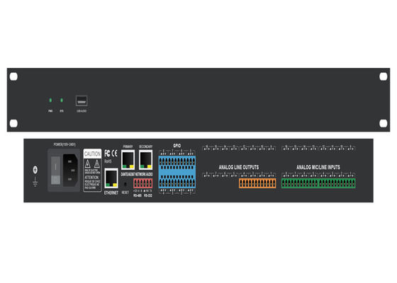 Processador de Winlink Audinate Dante Controller Professional Digital Audio