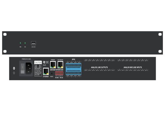 Controle remoto audio Dante Controller For Mac do Subwoofer do planeta de WLP6464D