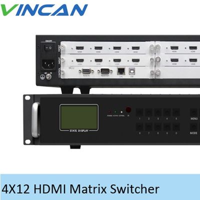 sistemas fêmeas video do controlador BNC da parede do LCD do multi formato de 2x2 1x2 3x3