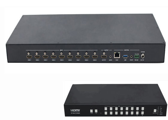 RoHs HDMI 1.4b HDCP 1,4 HDMI Multiviewer com agulheiro sem emenda