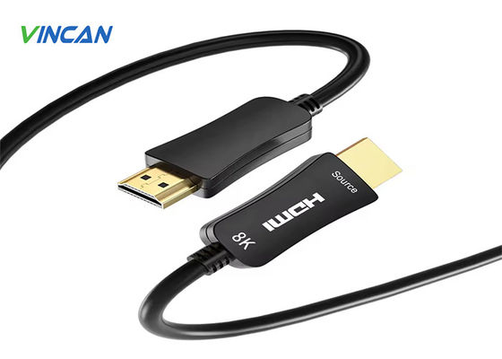 Cabo de fibra óptica HDMI de longa distância Transmissão de vídeo 4K/8K