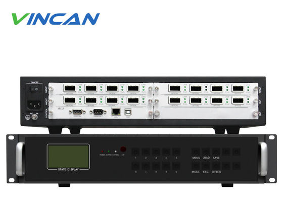 2x2 2x4 Controller de parede de vídeo modular de sinal para ecrã LCD Porta de saída HDMI