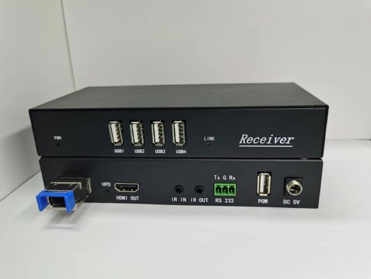 4K 60Hz MPO HDMI cabo óptico com entrada/saída IR 18Gbps taxa de dados preto