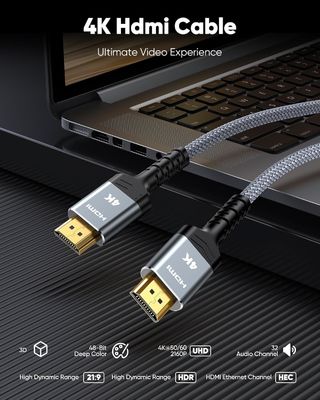 4K 60Hz HDMI cabo de fibra óptica - Transmissão HDMI de longa distância