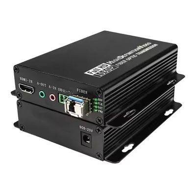Terminal óptico de vídeo HD HDMI - 1920x1200@60Hz, extensor de fibra óptica de 20 km,