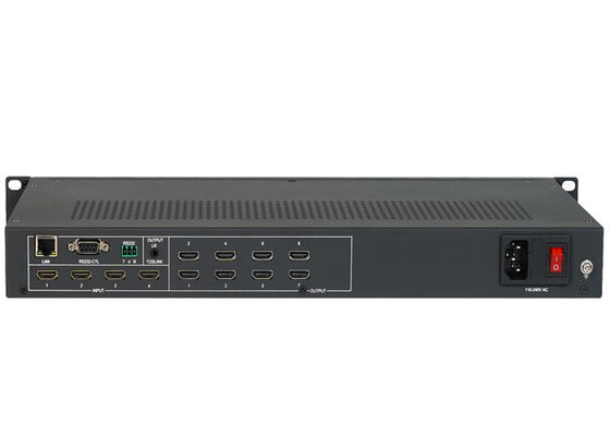 4 Input 8 Output HDMI LCD Video Wall 4k 60hz Controlador de parede de exibição