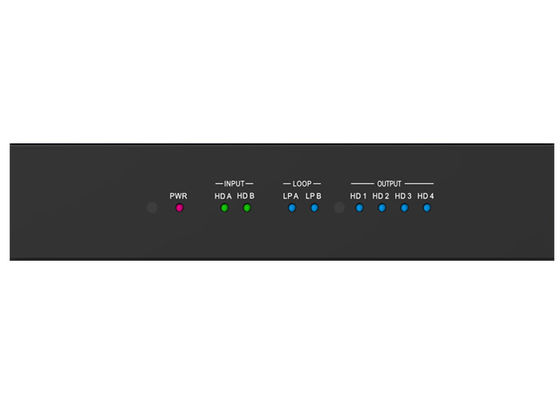 2 em 4 Out 2x4 Hdmi Splitter com Adaptador de Parede de Vídeo 2x2 Controlador de Parede de Vídeo - 4k