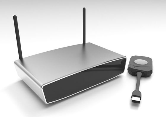 Adaptador Dongle de Tela HDMI sem Fio Dual HDMI 4K 1080P para Streaming Contínuo e Saída VGA