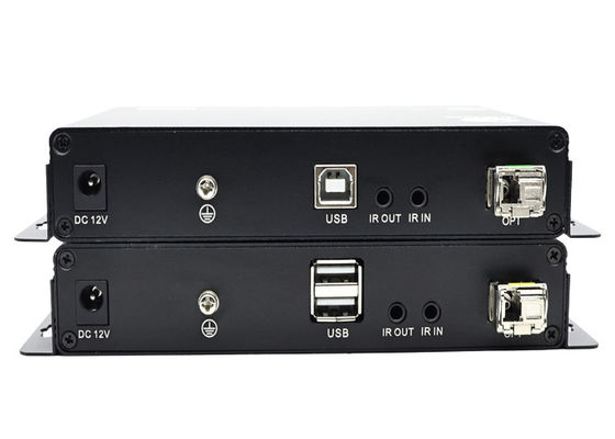 Extensor óptico HDMI 4K 60Hz com incorporação de áudio HDMI Extensor 4K através de fibra