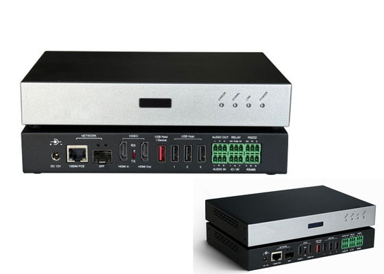 Av Over Ip Encoder Decoder KVM Over IP com PoE