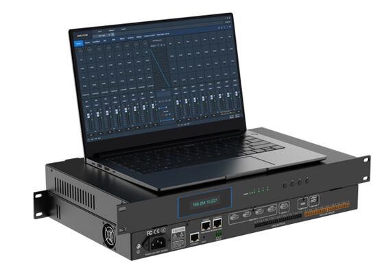 Central de Processamento AV, Switcher Matriz HDMI, Processador de Vídeo 4K 60Hz | Solução de Conferência Tudo-em-Um