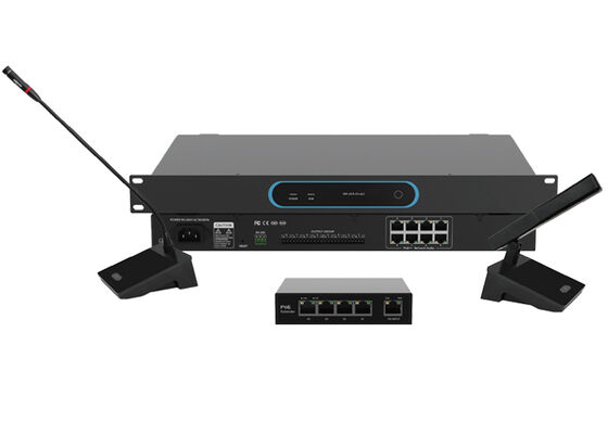Dante Conferência Microfone DSP Microfone Sistema Microfone de Conferência de Rede Semalt Solução de Áudio de Reunião