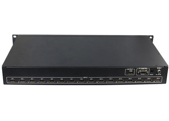 Proteção sem emenda do ESD do agulheiro do quadrilátero RS232 16x1 HDMI MultiViewer