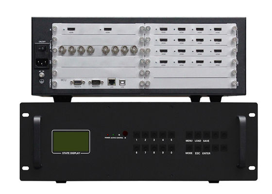 3.5U que encaixota a saída video do Ch 1080P HDMI do processador 16 da parede da matriz 4k