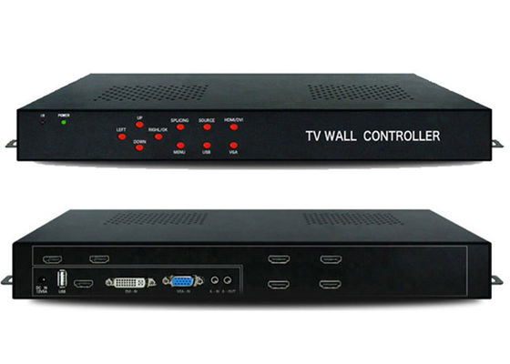 1 em 6 para fora da multiplicação video da matriz do controlador 2x3 2x2 da parede de HDMI