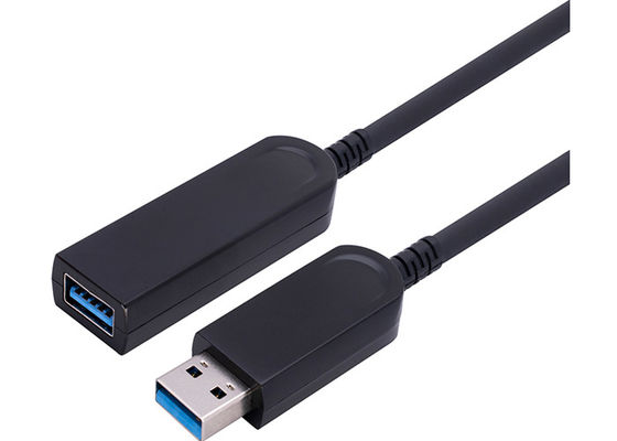 SÃO ao comprimento máximo 100m do cabo de fibra ótica do AF 4K 60Hz USB 3,0