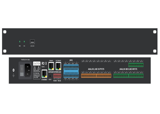 Controlador Audio Control Lc 8i de Dfr22 Diamond Home Audio Dsp Dante